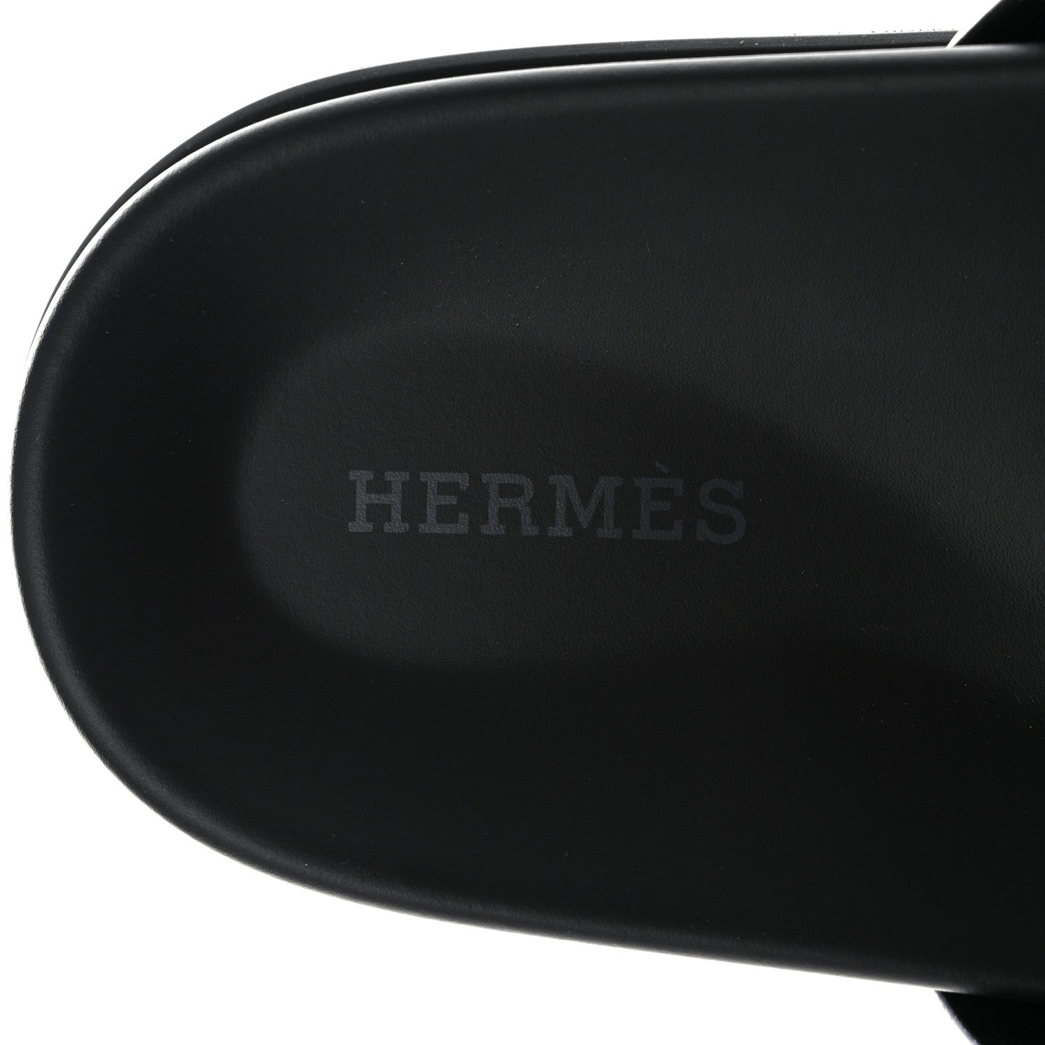 Hermes Calfskin Mens Chypre Sandals 39 Black 7 of 9