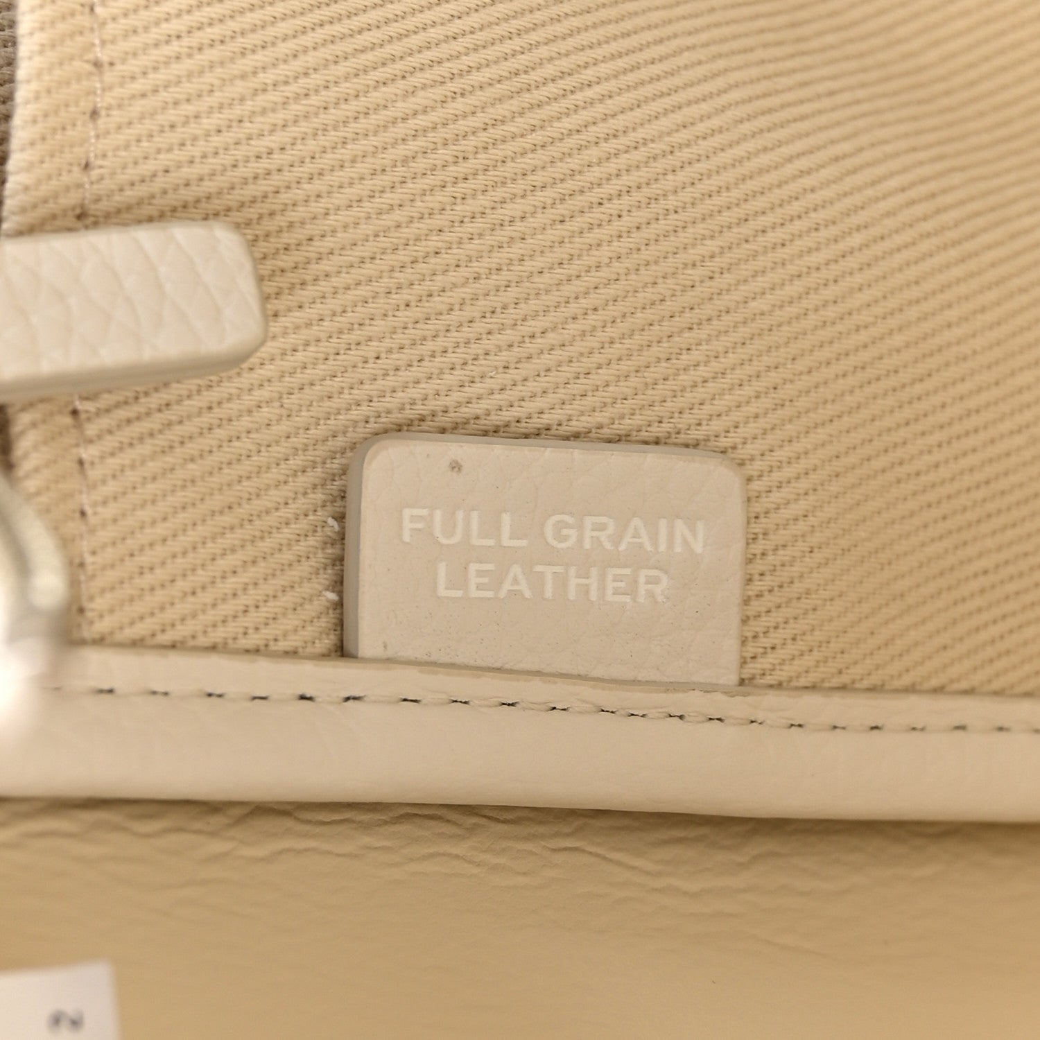 Marc Jacobs Grained Calfskin Large The Tote Bag Cotton 7 of 10