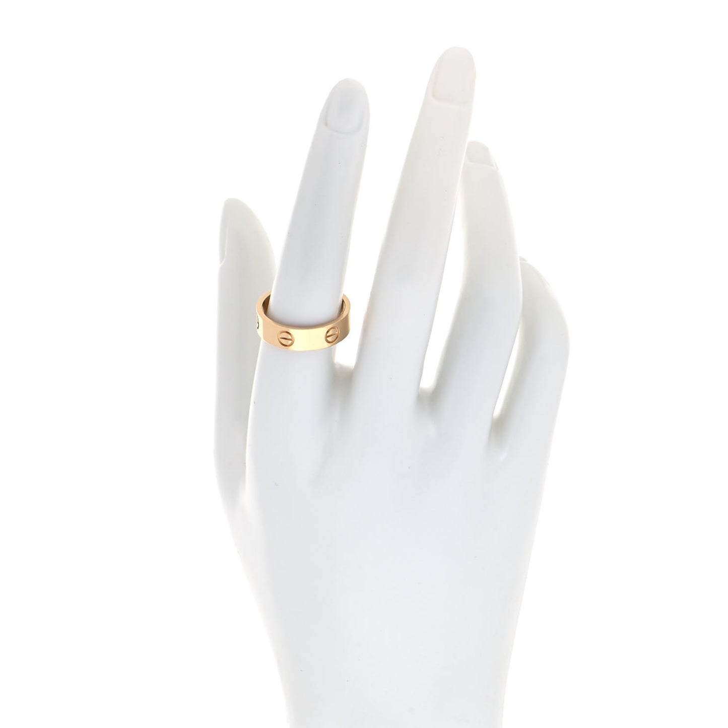 18K Yellow Gold 5.5mm LOVE Ring 57 8
