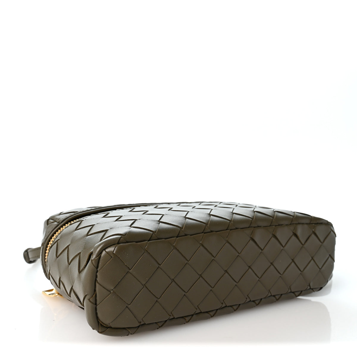 Bottega Veneta Calfskin Intrecciato Bang Bang Vanity Case Cypress 5 of 9