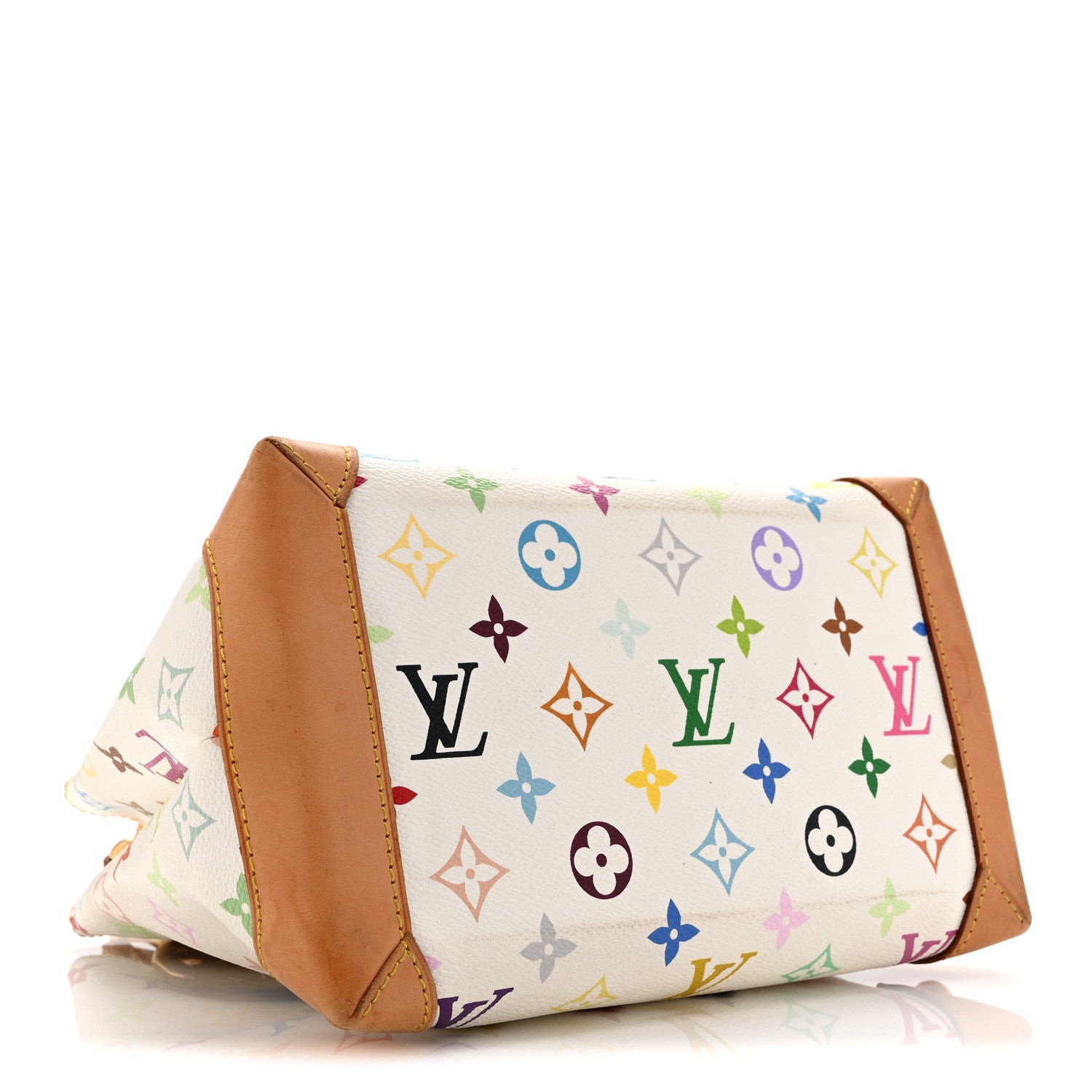 Louis Vuitton Monogram Multicolor Audra White 4 of 14