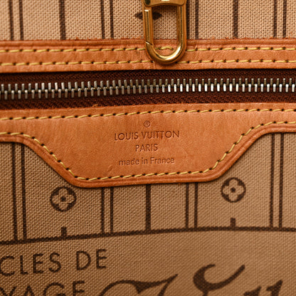 Louis Vuitton Monogram Neverfull MM 6 of 24