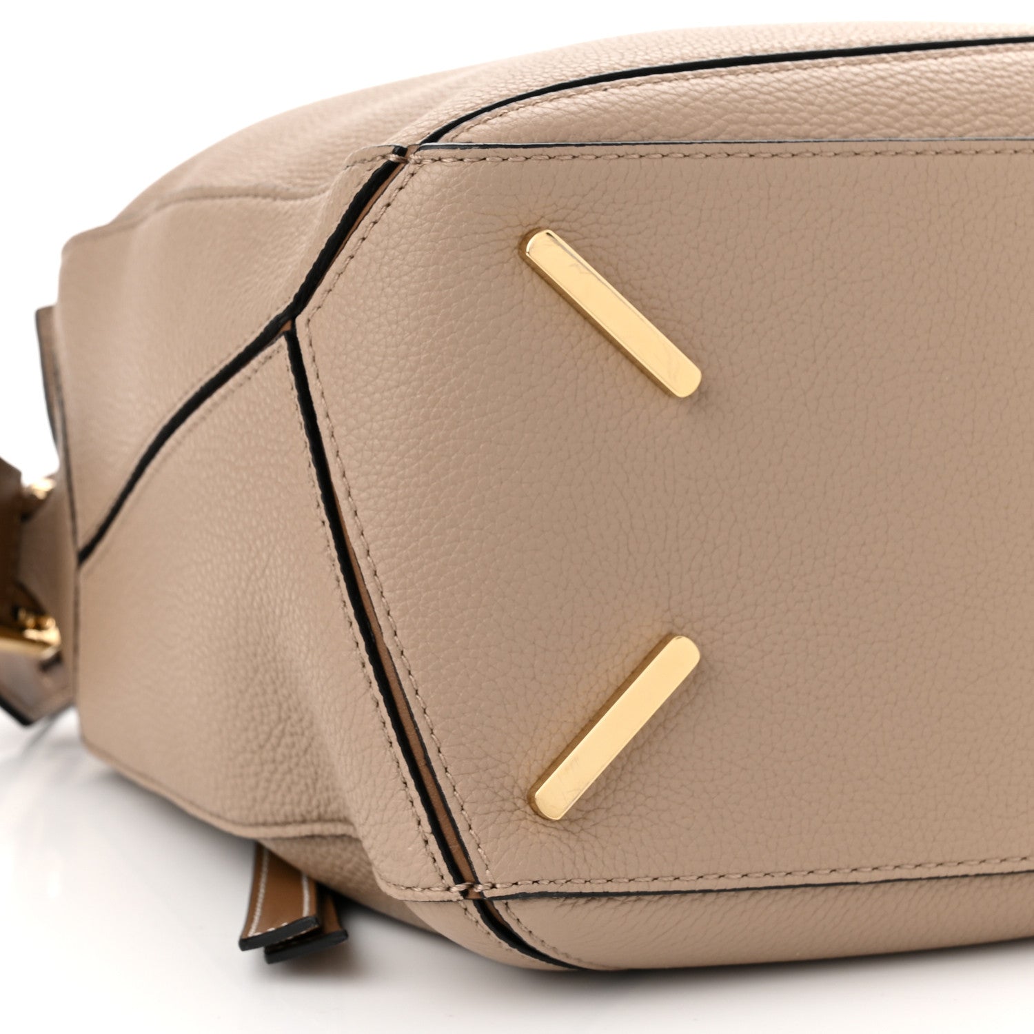 Loewe Grained Calfskin Medium Puzzle Bag Sand Mink 8 of 9