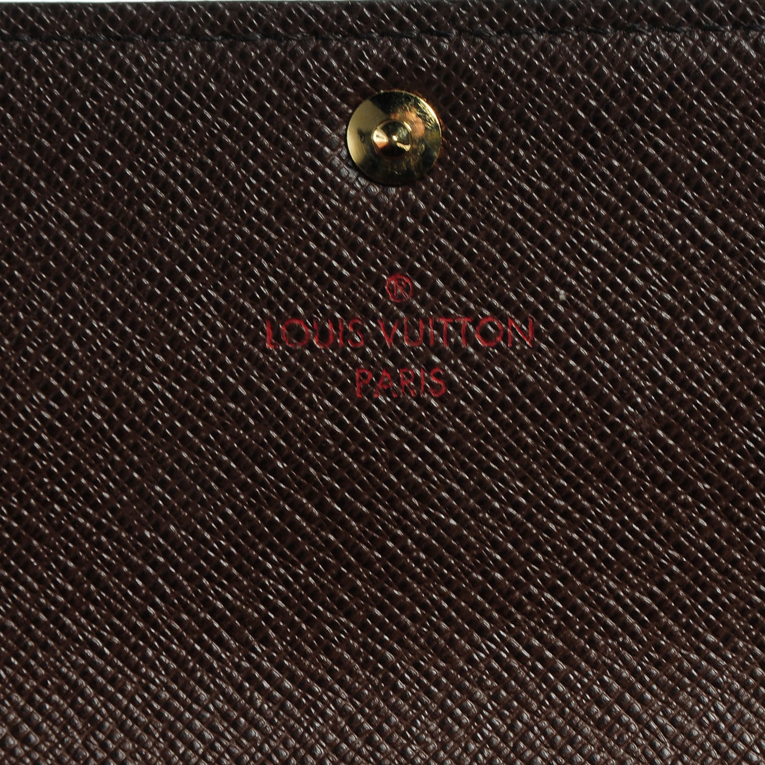 Louis Vuitton Damier Ebene Sarah Wallet 6 of 7