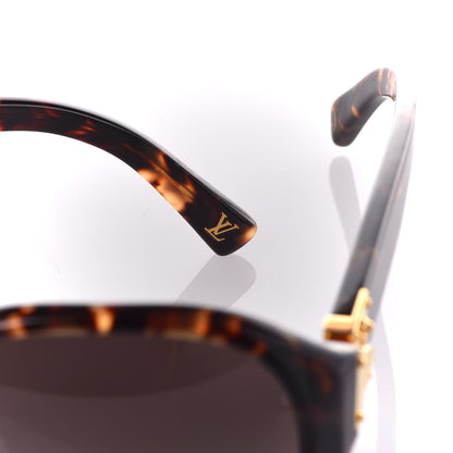Louis Vuitton Oversized Soupcon Sunglasses Z0255W Dark Tortoise 7 of 9