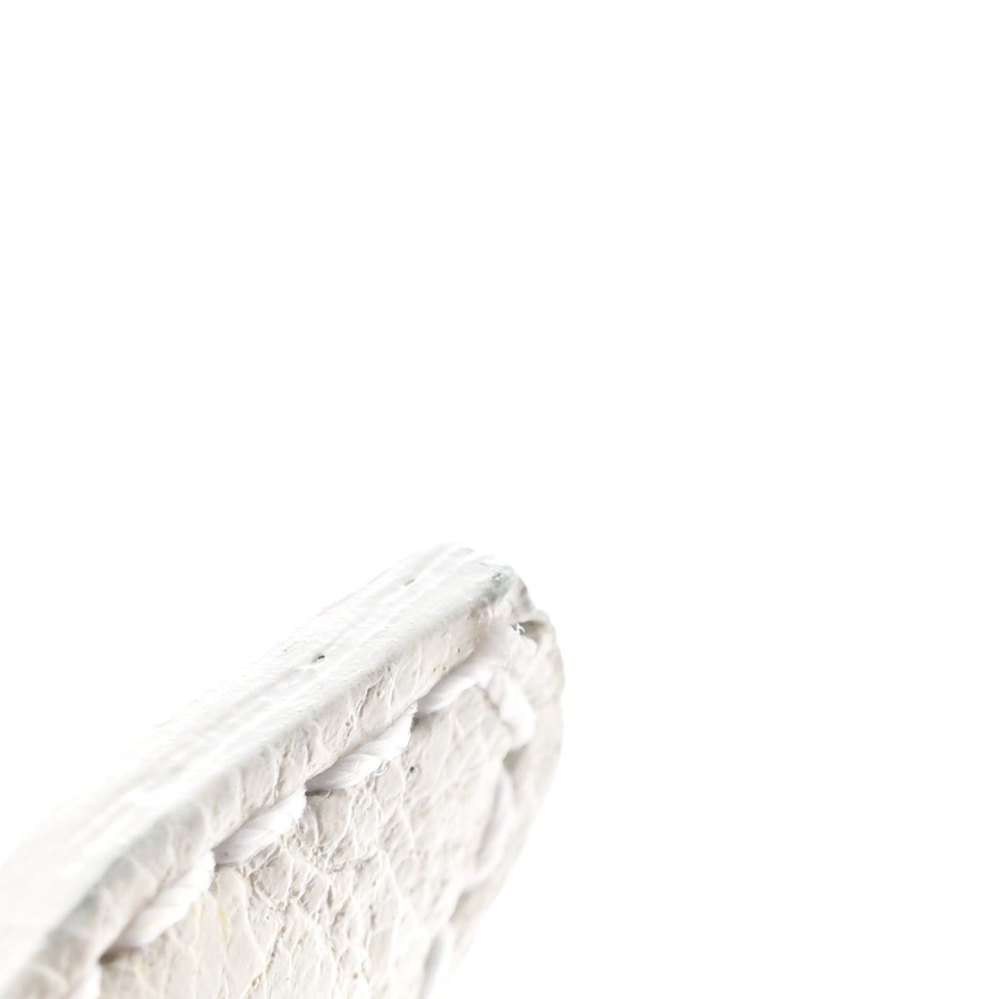 Agneau Arena Le Cagole Mini Purse With Chain Optic White