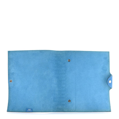 Hermes Togo Ulysse MM Notebook Cover Bleu Zanzibar 5 of 10