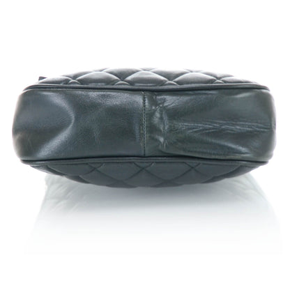 Chanel Lambskin Quilted Flap Bag Dark Green 6 of 13