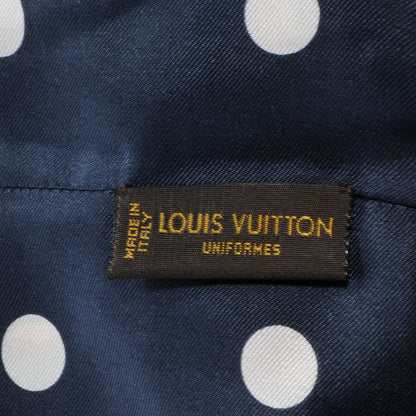 Louis Vuitton Silk Leopard Snood Scarf Red 4 of 5