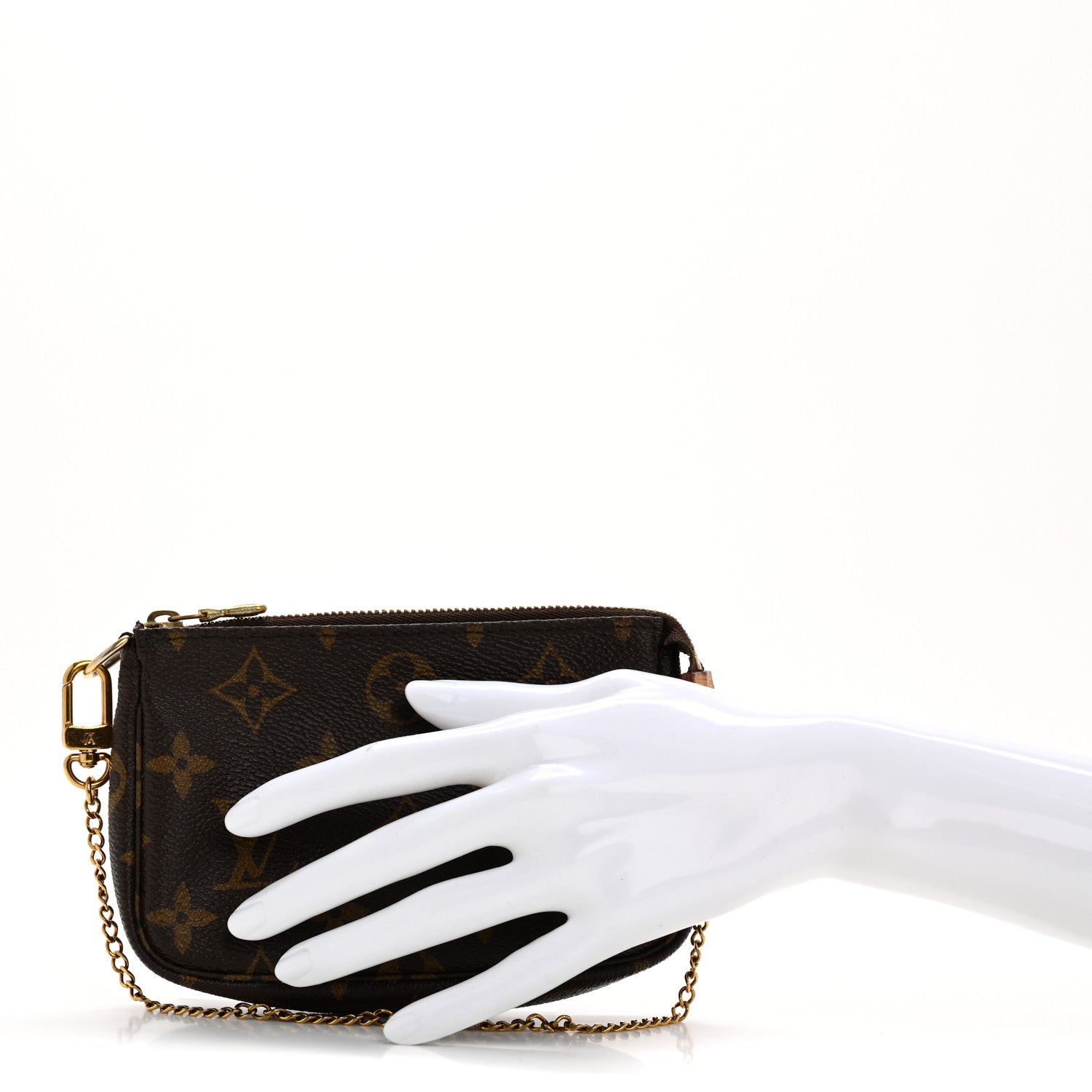 Louis Vuitton Monogram Mini Pochette Accessories 2 of 9