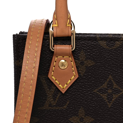Louis Vuitton Monogram Petit Sac Plat 7 of 10
