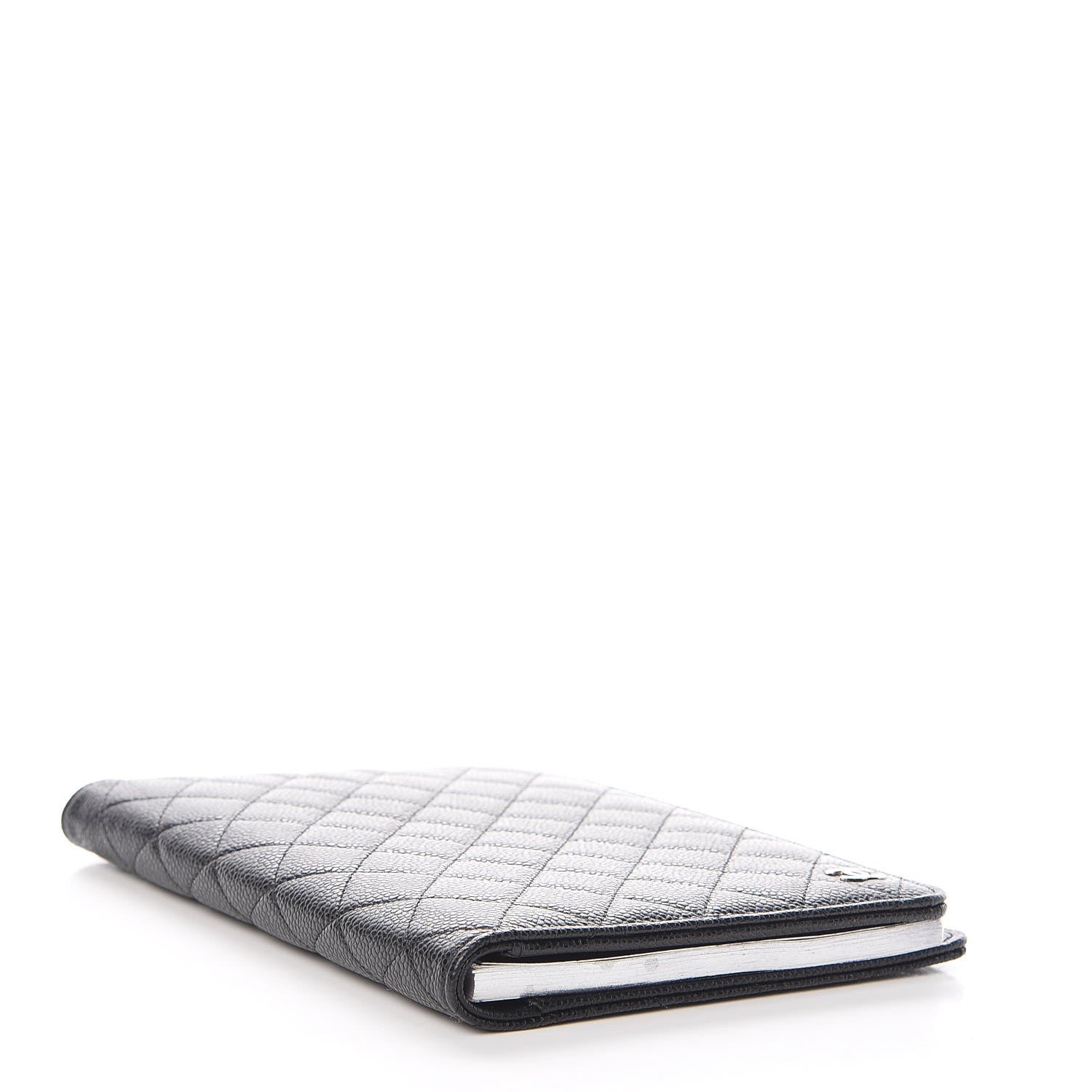 Chanel Caviar Quilted Large Agenda Cover Black 4 of 10