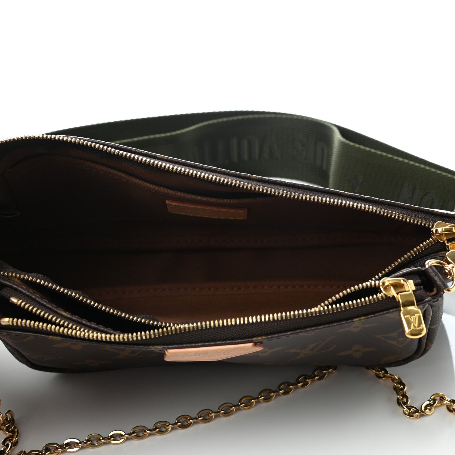 Louis Vuitton Monogram Multi Pochette Accessories Kaki 4 of 6