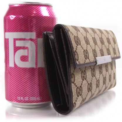 Gucci Signature Monogram Continental Wallet 3 of 9