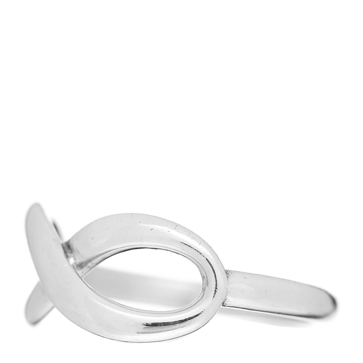 Tiffany Sterling Silver Infinity Ring 49 5 3 of 5