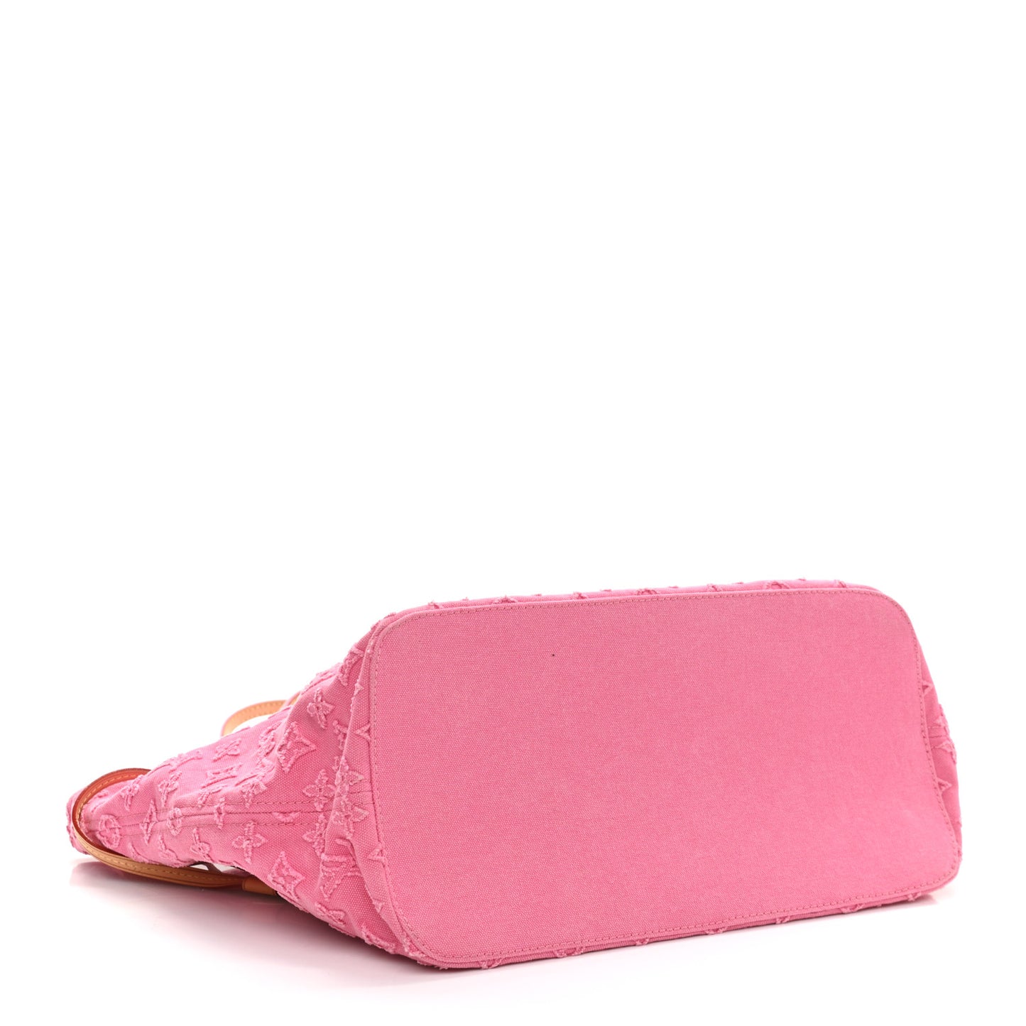 Monogram Denim Neverfull MM Rose