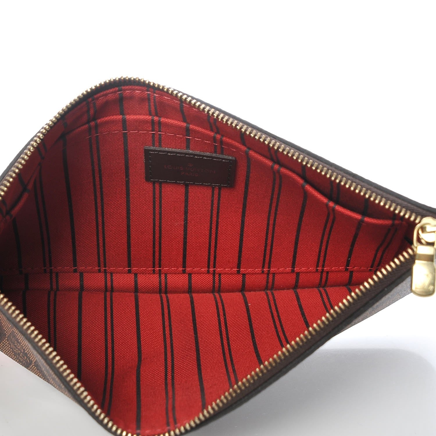 Louis Vuitton Damier Ebene Neverfull MM GM Pochette 5 of 8
