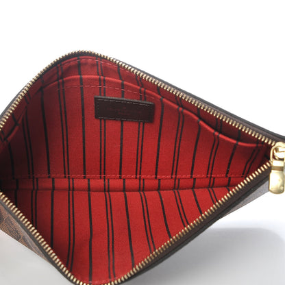 Louis Vuitton Damier Ebene Neverfull MM GM Pochette 5 of 8
