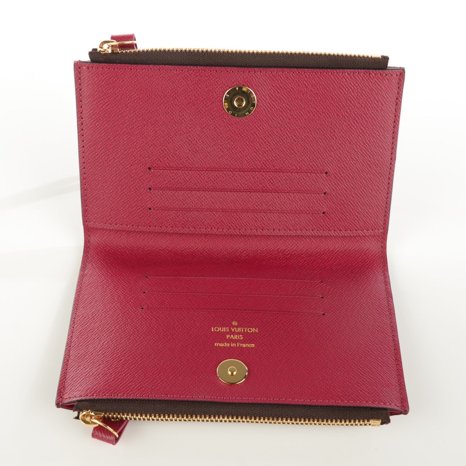Louis Vuitton Monogram Adele Compact Wallet Fuchsia 5 of 7