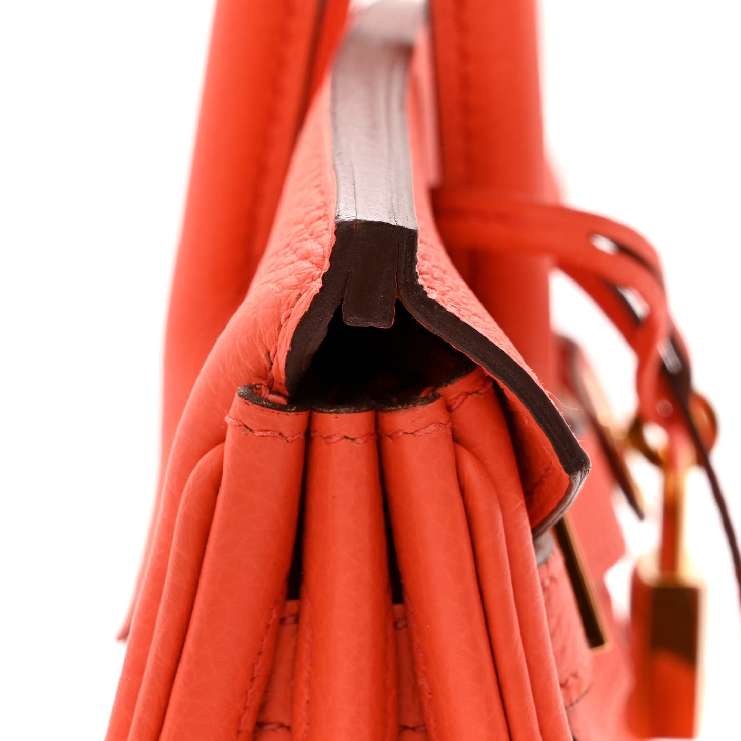Togo Birkin 25 Orange Poppy