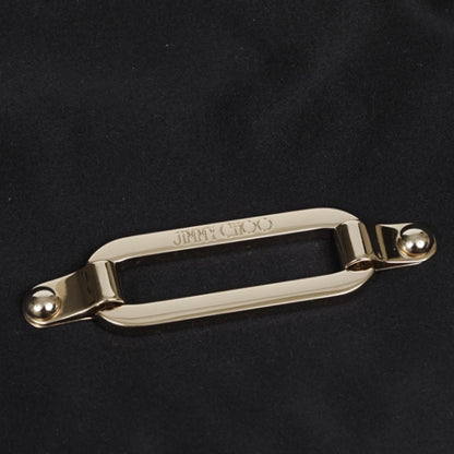 Jimmy Choo Satin Clutch Black 6 of 10
