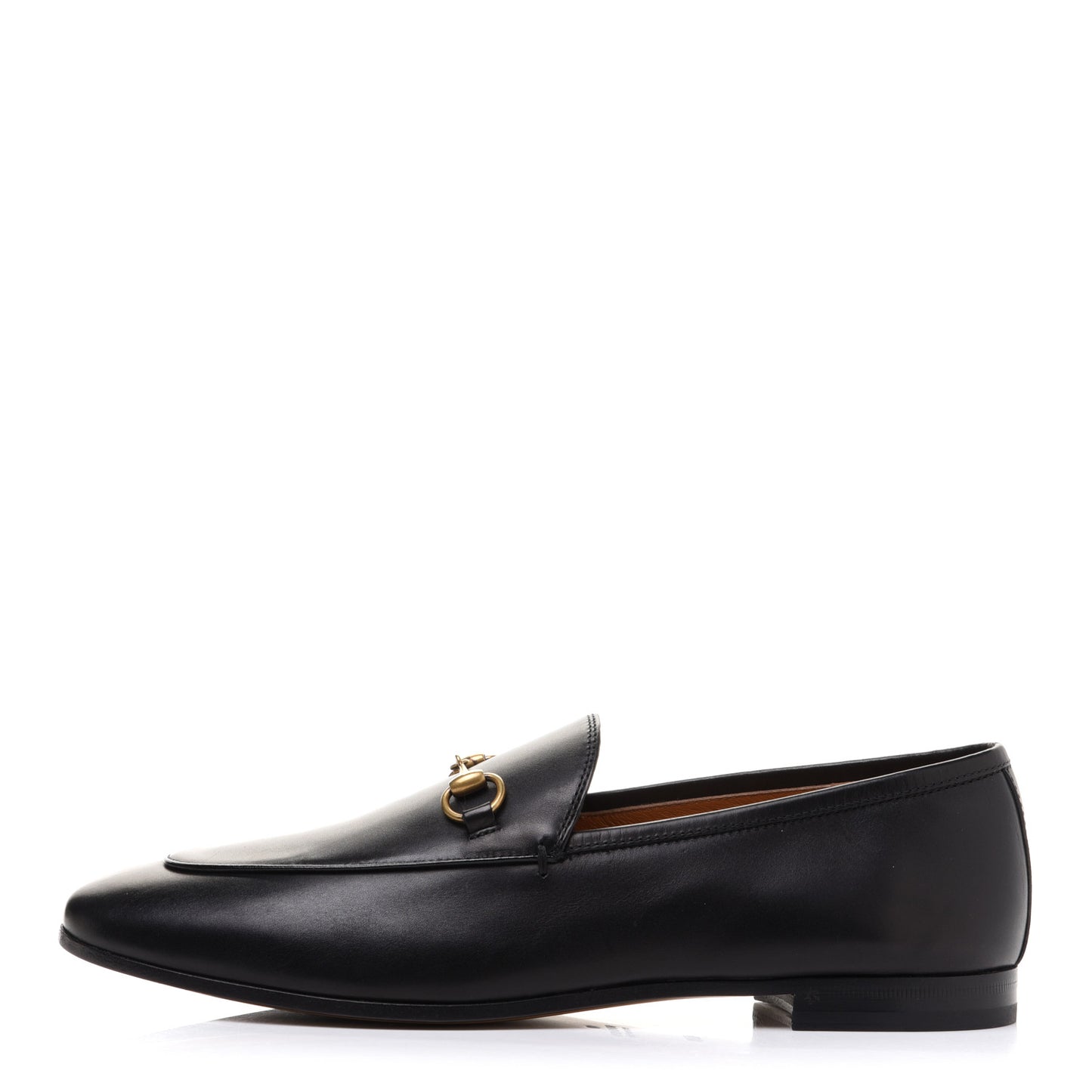 Calfskin Womens Jordaan Loafers 40.5 Black