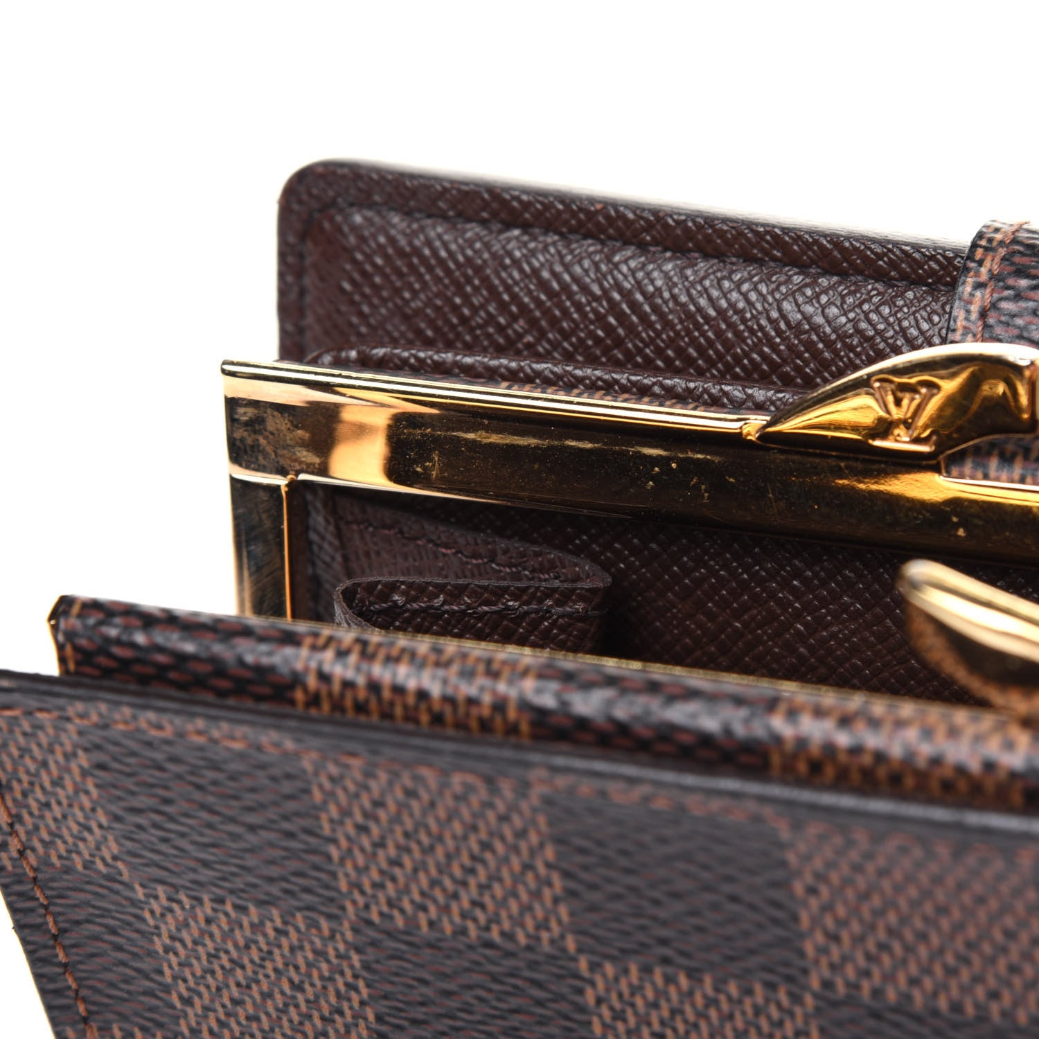 Louis Vuitton Damier Ebene French Purse Wallet 12 of 19