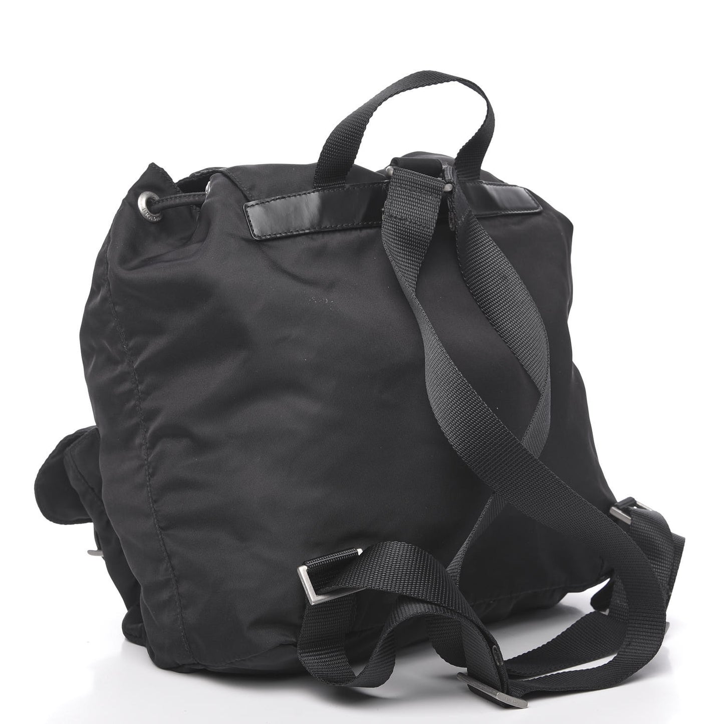Nylon Vela Medium Backpack Black