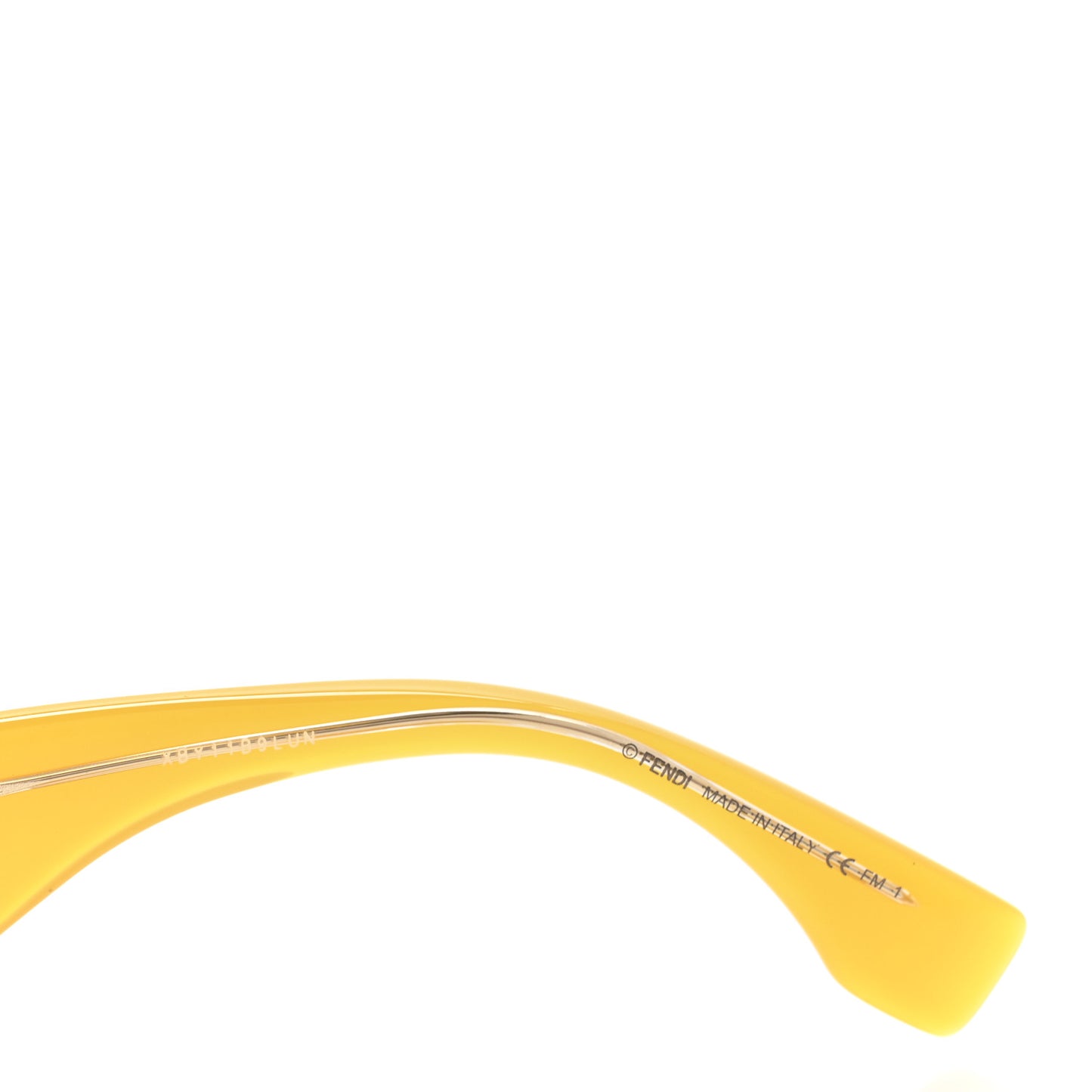 Acetate Sunglasses FF 0458/G/S Yellow