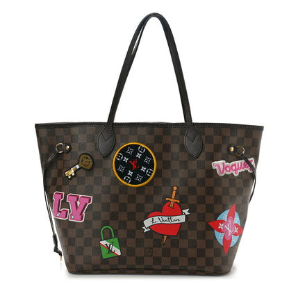 Louis Vuitton Damier Ebene Travel Stickers Neo Neverfull MM 1 of 11
