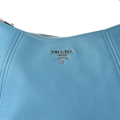 Prada Vitello Phenix Hobo Turchese 9 of 9