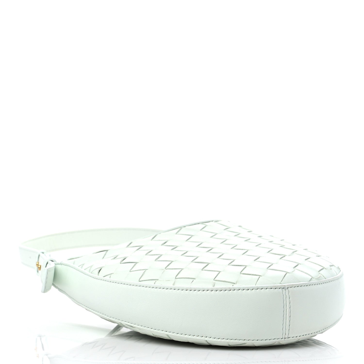Bottega Veneta Nappa Intrecciato Small Drop Shoulder Bag Glacier 4 of 8
