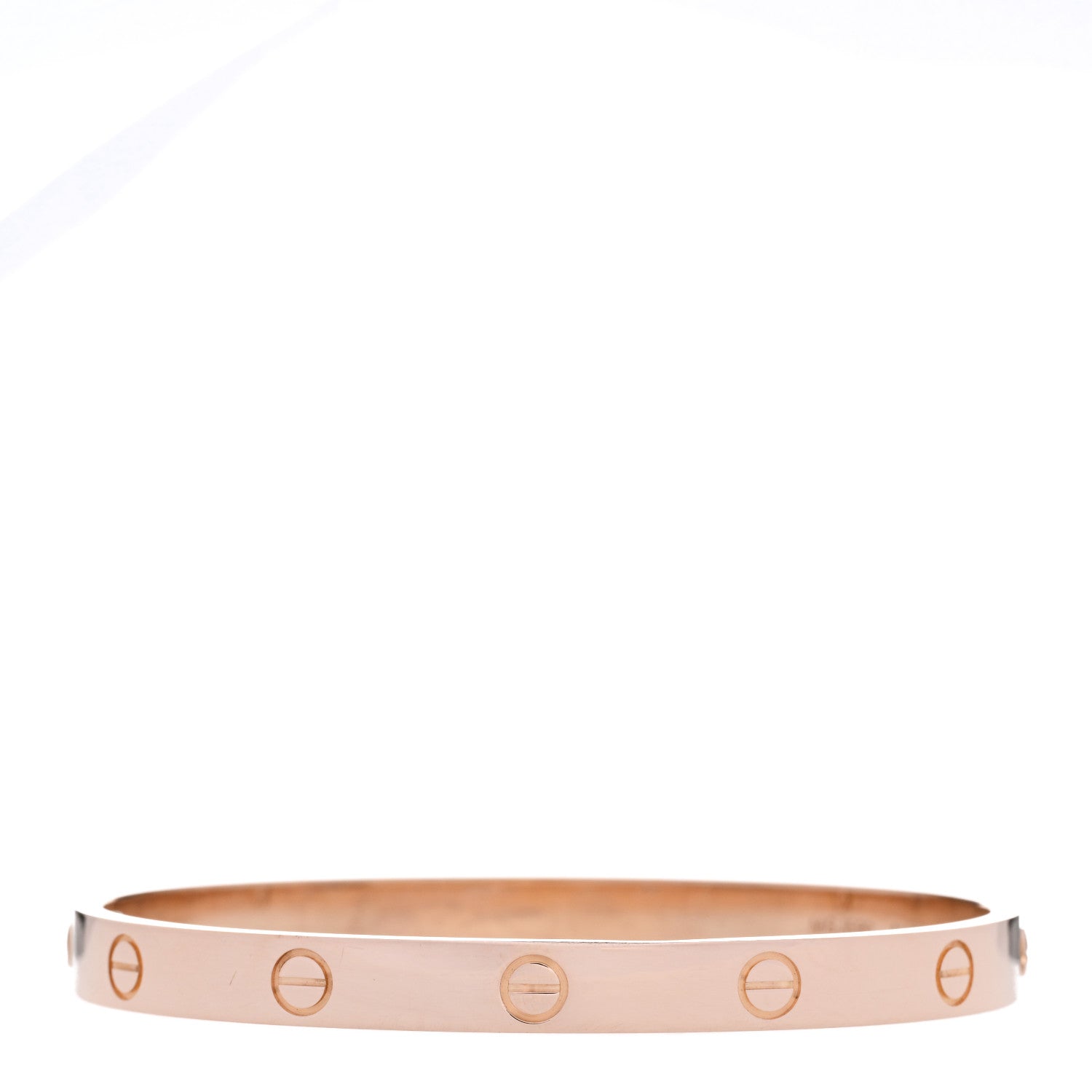 Cartier 18K Pink Gold LOVE Bracelet 18 2 of 8