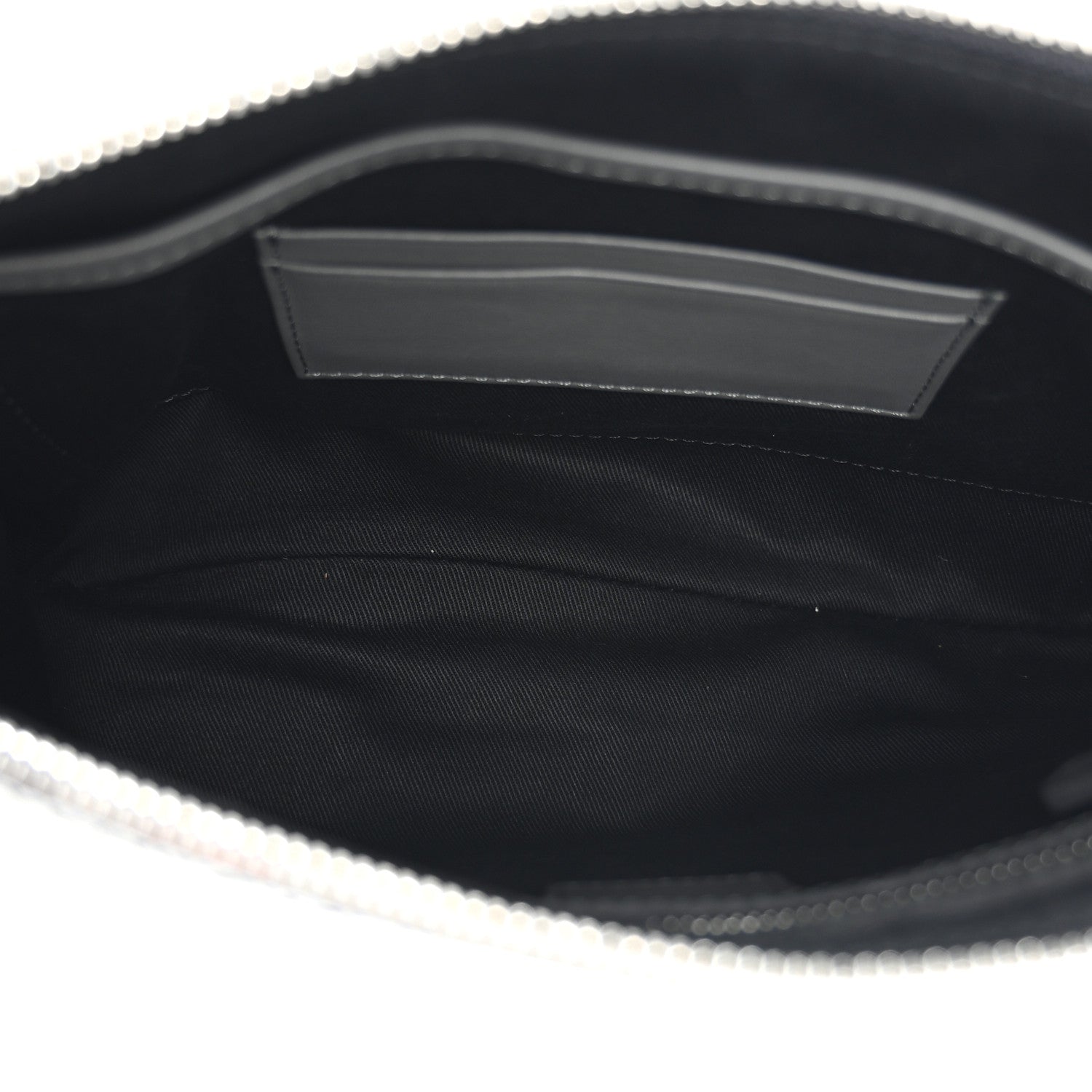MCM Visetos Medium Stark Wristlet Pouch Phantom Grey 5 of 9