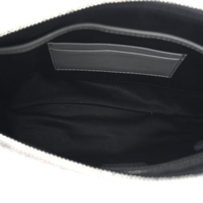 MCM Visetos Medium Stark Wristlet Pouch Phantom Grey 5 of 9