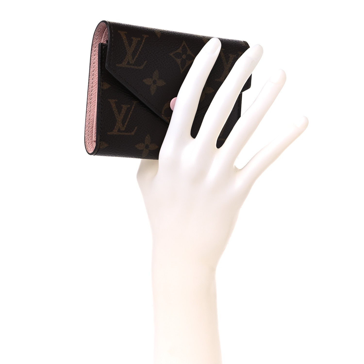 Louis Vuitton Monogram Victorine Wallet Rose Ballerine 2 of 13