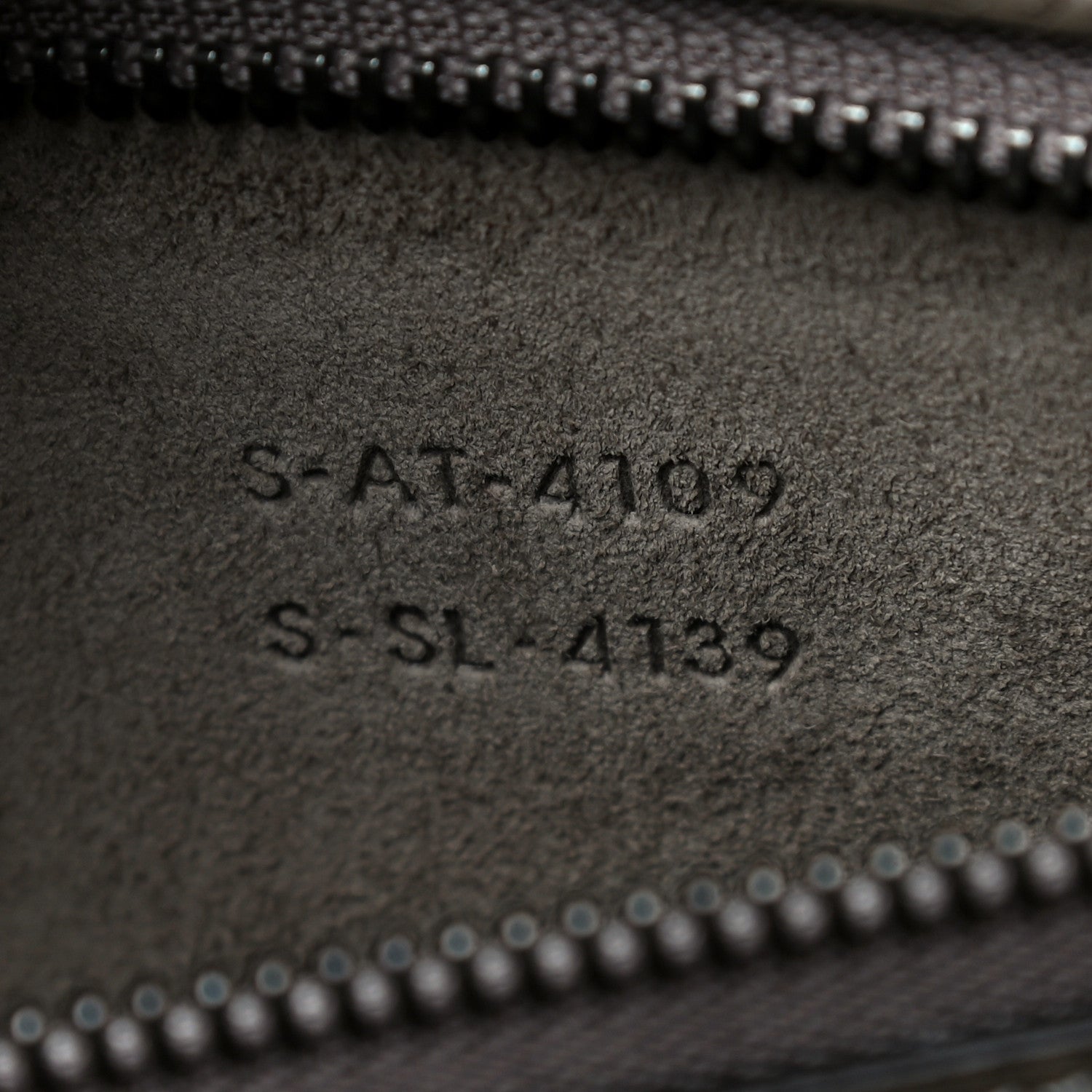 Celine Drummed Calfskin Mini Luggage Souris 7 of 11