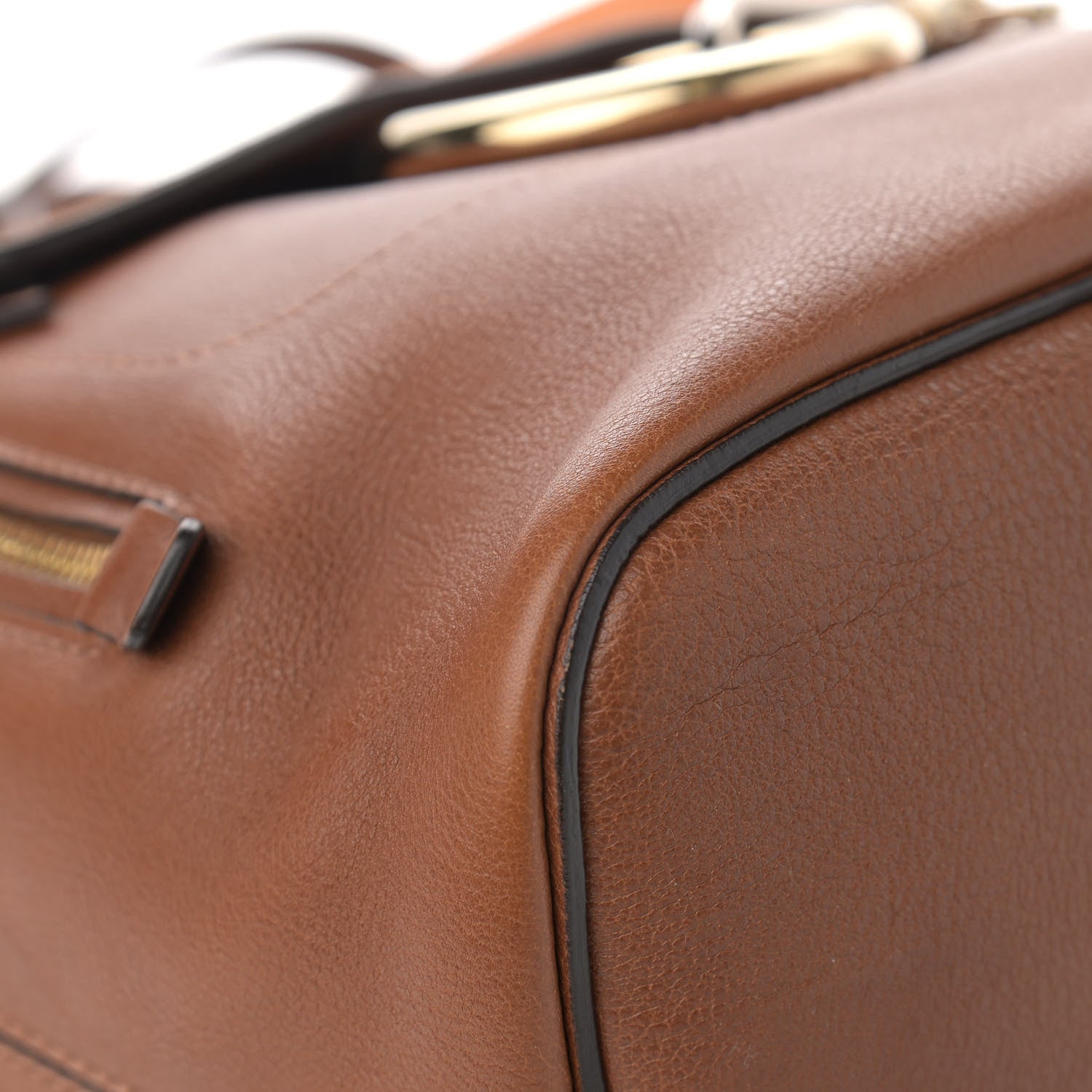 Chloe Suede Calfskin Mini Faye Backpack Tan 9 of 18