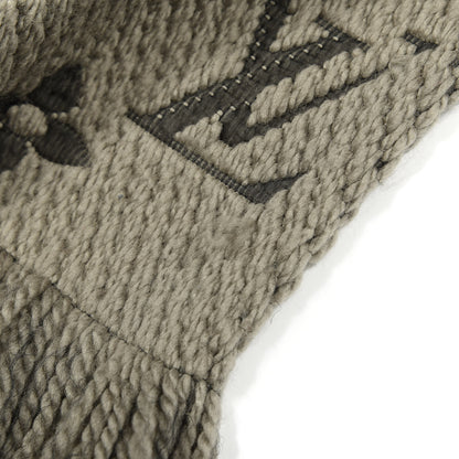 Louis Vuitton Wool Silk Logomania Scarf Verone 4 of 6