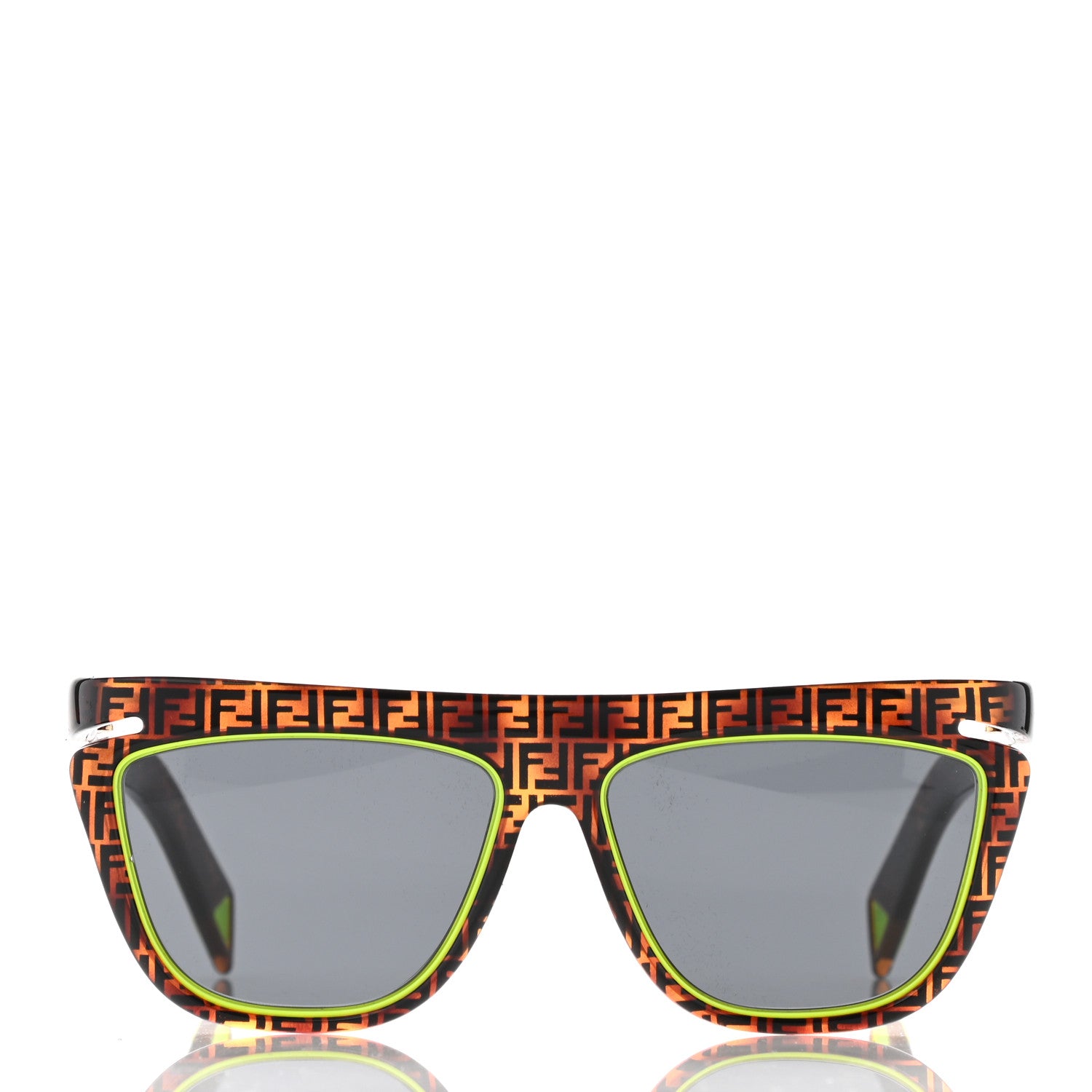 Fendi Acetate FF Sunglasses FF 0384/S Havana Green 2 of 6