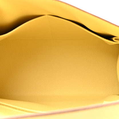 Hermes Epsom Kelly Sellier 28 Jaune Poussin 4 of 9