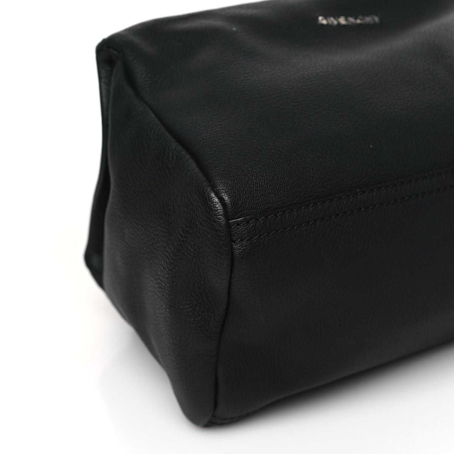 Sugar Goatskin Small Pandora Black