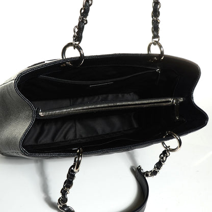 Chanel Caviar Quilted Grand Shopping Tote GST Black 6 of 8