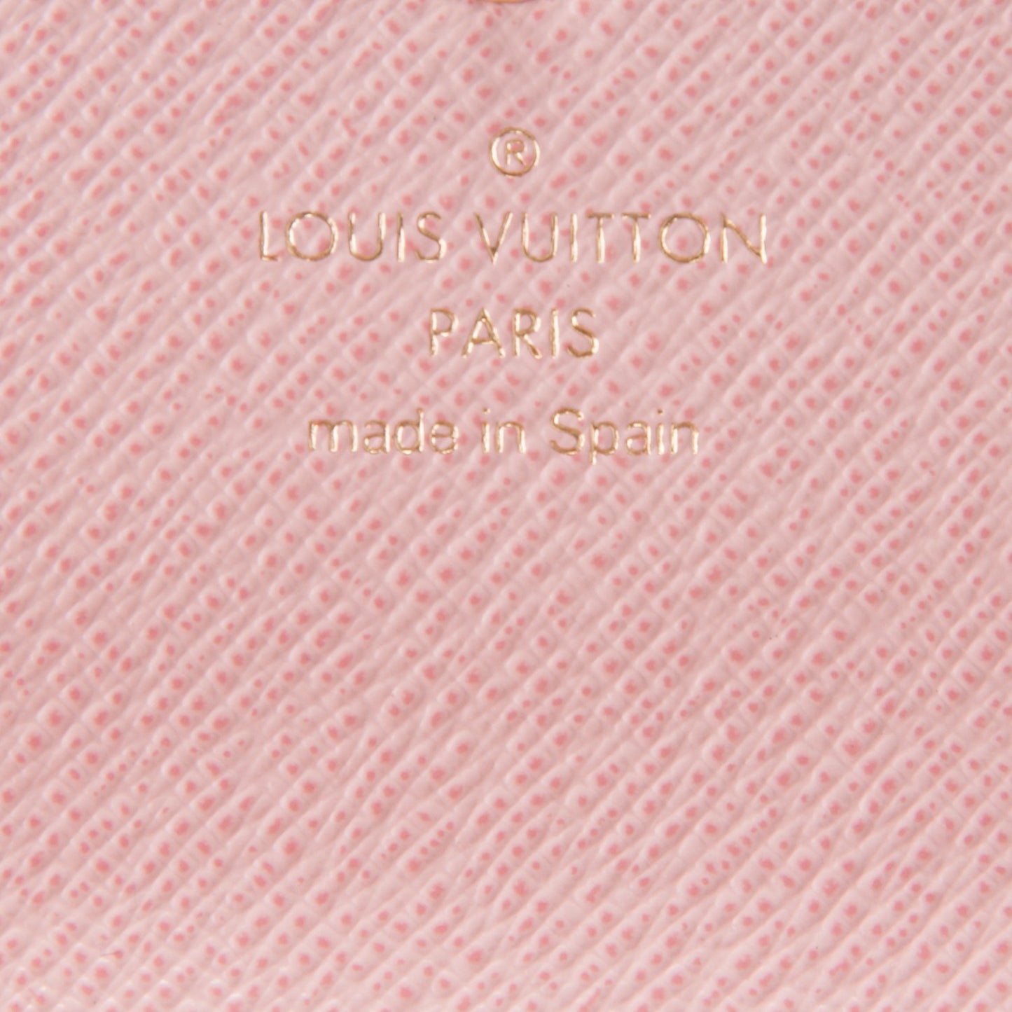 Monogram Rosalie Coin Purse Rose Ballerine