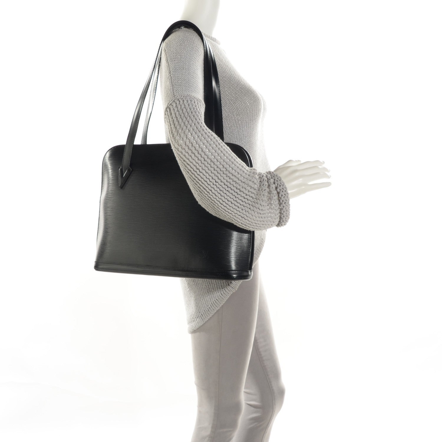 Louis Vuitton Epi Lussac Black 2 of 7