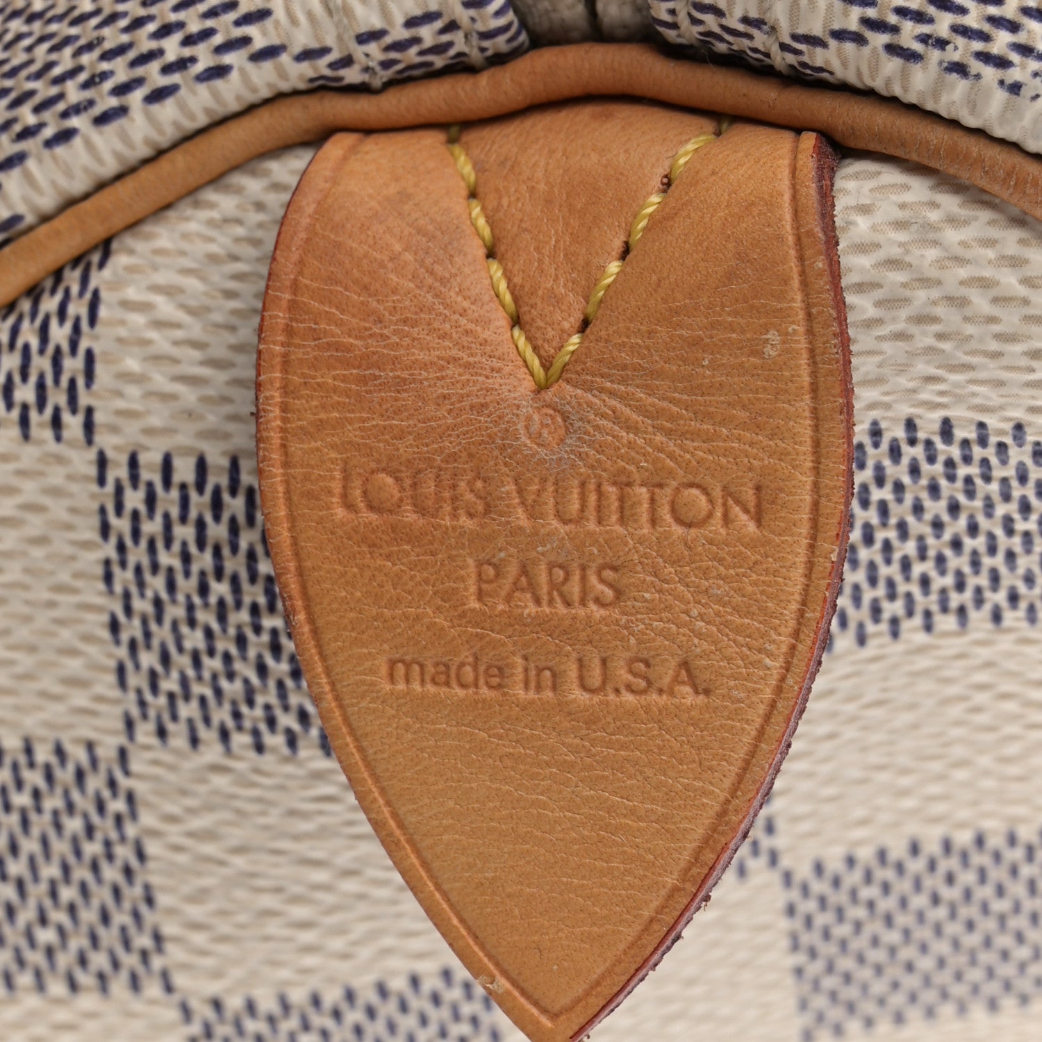 Louis Vuitton Damier Azur Speedy 35 6 of 12