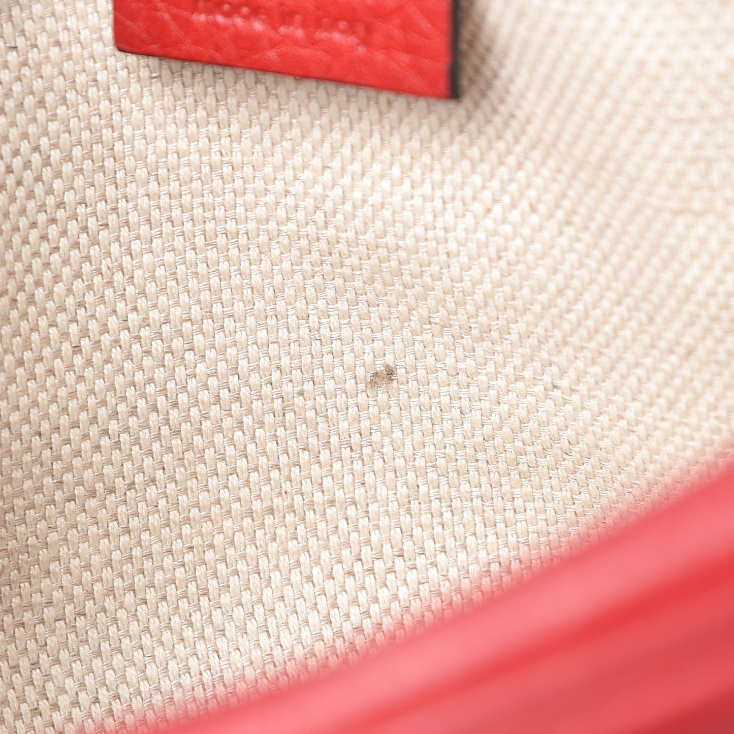 Pebbled Calfskin Small Soho Disco Bag Tabasco Red