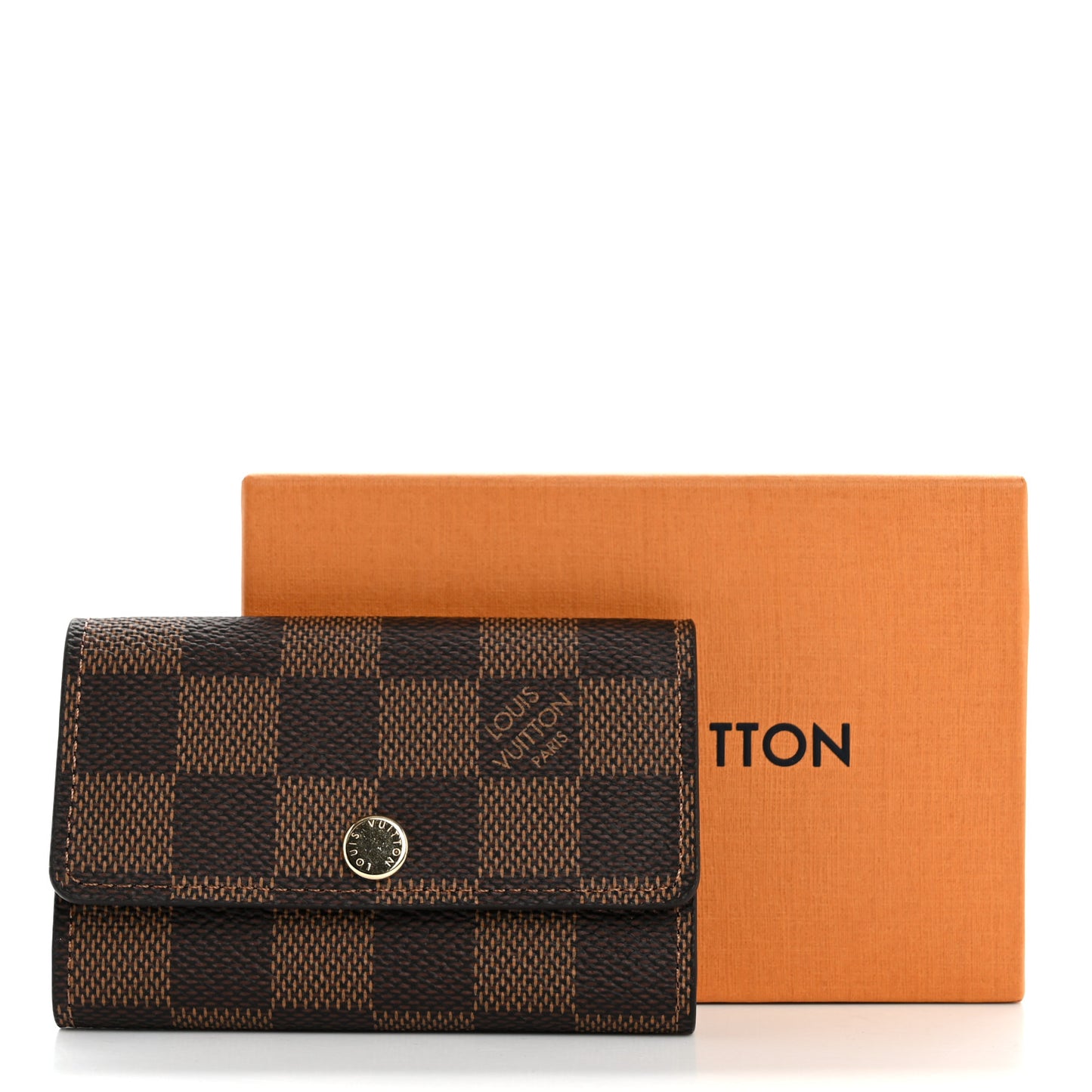 Damier Ebene Multicles 6 Key Holder