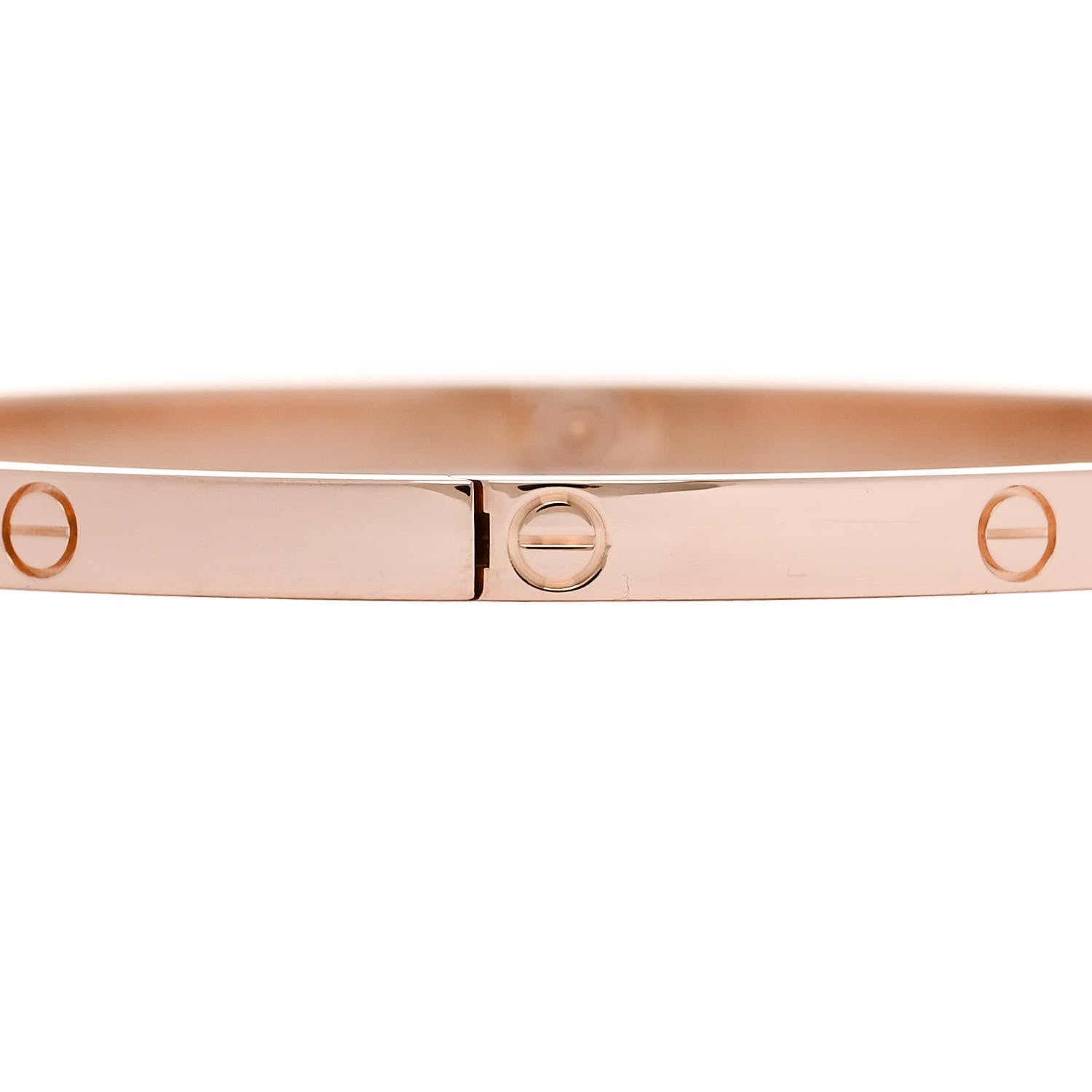 Cartier 18K Pink Gold Small LOVE Bracelet 18 4 of 6