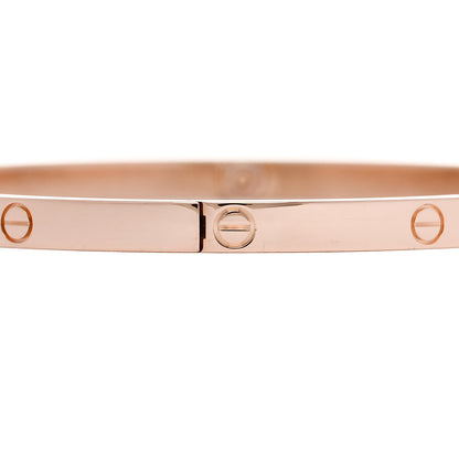 Cartier 18K Pink Gold Small LOVE Bracelet 18 4 of 6